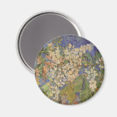 Vincent van Gogh - Bloeiende kastanjetakken Magneet (Voorkant / Achterkant)