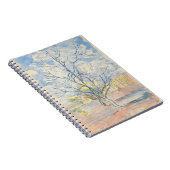 Vincent van Gogh Bloeiende Perzikbomen 1888 Notitieboek (Rechterzijde)