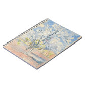 Vincent van Gogh Bloeiende Perzikbomen 1888 Notitieboek (Linkerzijde)