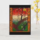 Vincent van Gogh - Bloeiende pruimenboom Kaart (Gele Bloem)