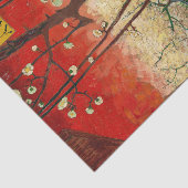 Vincent van Gogh - Bloeiende pruimenboom Tissuepapier (Detail)
