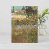 Vincent van Gogh - Bloeiende tuin (Staand voorkant)