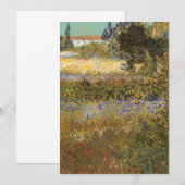 Vincent van Gogh - Bloeiende tuin (Voorkant / Achterkant)