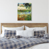 Vincent van Gogh - Bloeiende Tuin Canvas Afdruk (Insitu (Slaapkamer))