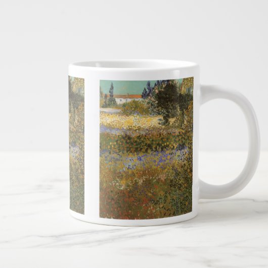 Vincent van Gogh - Bloeiende tuin Grote Koffiekop (Rechts)