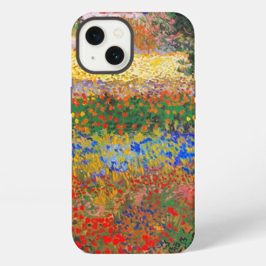 Vincent Van Gogh Bloeiende Tuin iPhone Hoesje (Achterkant)