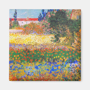 Vincent Van Gogh Bloeiende Tuin Magneet