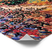 Vincent van Gogh - bloeiende tuin met pad Poster (Hoek)