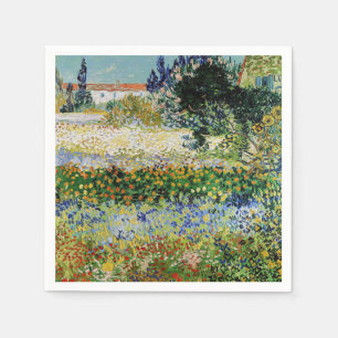 Vincent van Gogh - Bloeiende tuin Servet