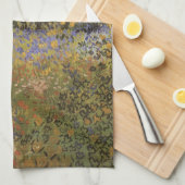 Vincent van Gogh - Bloeiende tuin Theedoek (Quarter Fold)