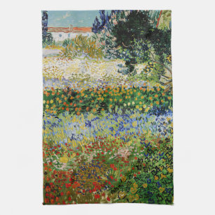 Vincent van Gogh - Bloeiende tuin Theedoek