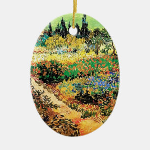 Vincent van Gogh bloeiende tuinen Keramisch Ornament