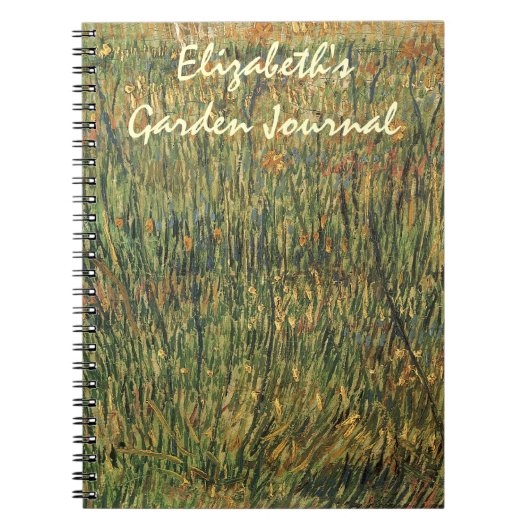 Vincent van Gogh - Bloeiende Weide Notitieboek (Voorkant)