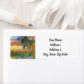 Vincent van Gogh Bloeituin Etiket (Insitu)