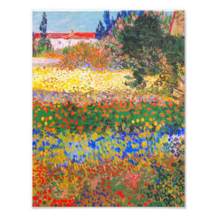 Vincent van Gogh Bloeituin Foto Afdruk