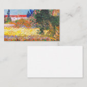 Vincent van Gogh Bloeituin Informatiekaartje (Voorkant / Achterkant)