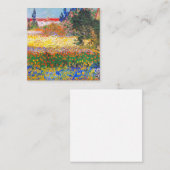 Vincent van Gogh Bloeituin Informatiekaartje (Voorkant / Achterkant)
