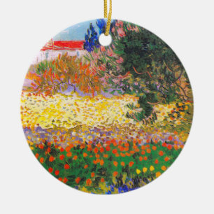 Vincent van Gogh Bloeituin Keramisch Ornament