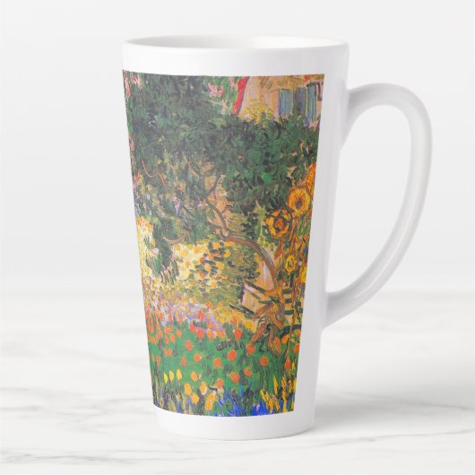 Vincent van Gogh Bloeituin Latte Mok (Rechts)