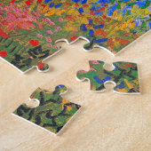 Vincent van Gogh Bloeituin Legpuzzel (Zijkant)