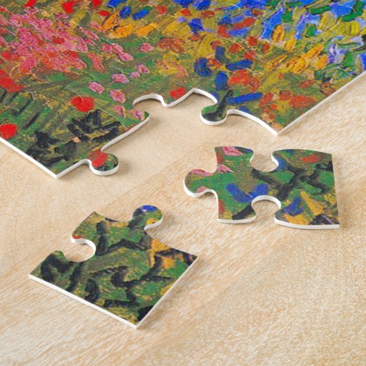 Vincent van Gogh Bloeituin Legpuzzel (Zijkant)