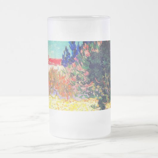 Vincent van Gogh Bloeituin Matglas Bierpul (Center)