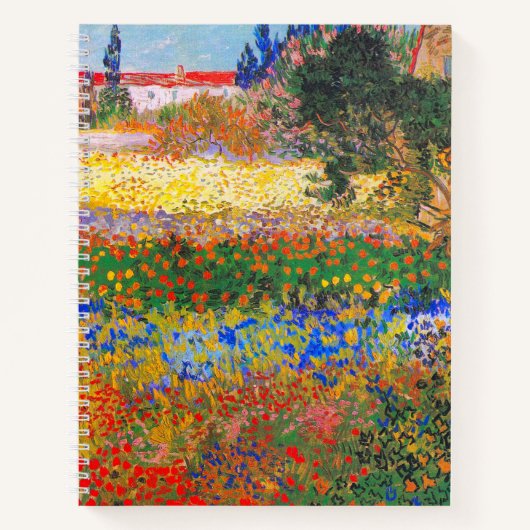 Vincent van Gogh Bloeituin Notitieboek (Voorkant)