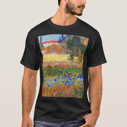 Vincent van Gogh Bloeituin T-shirt (Voorkant)