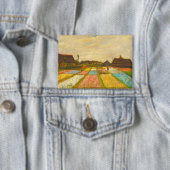 Vincent van Gogh Bloembedden in Nederland Button (Insitu)