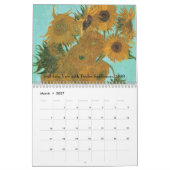 Vincent van Gogh Bloemen, Postimpressionisme Kunst Kalender (Mar 2027)