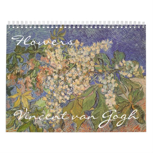 Vincent van Gogh Bloemen, Postimpressionisme Kunst Kalender (Hoes)