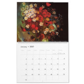 Vincent van Gogh Bloemen Schilderijen Kalender (Jan 2027)
