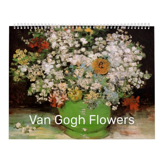 Vincent van Gogh Bloemen Schilderijen Kalender (Hoes)