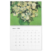 Vincent van Gogh Bloemen Schilderijen Kalender (Mar 2026)