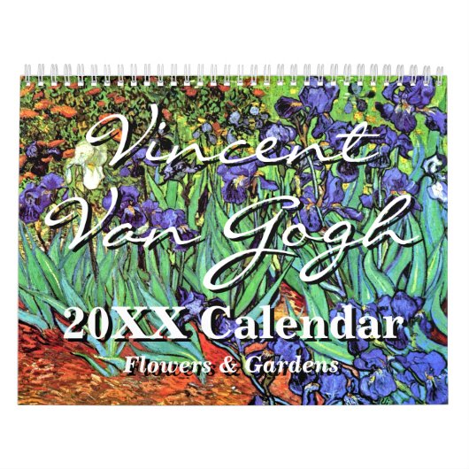 Vincent Van Gogh Bloemen & Tuinen Kalender (Hoes)
