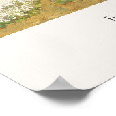 Vincent van Gogh Bloemenbedden in Holland Art Prin Poster (Hoek)