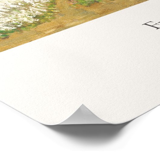 Vincent van Gogh Bloemenbedden in Holland Art Prin Poster (Hoek)