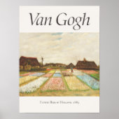 Vincent van Gogh Bloemenbedden in Holland Art Prin Poster (Voorkant)