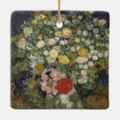 Vincent Van Gogh | Bloemkool in een Vase Keramisch Ornament (Achterkant)