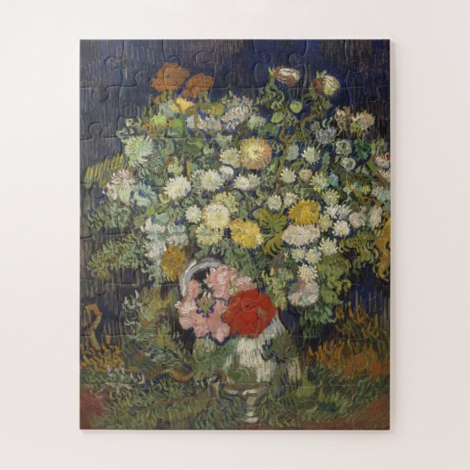 Vincent Van Gogh | Bloemkool in een Vase Legpuzzel (Verticaal)