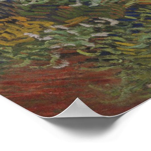 Vincent Van Gogh | Bloemkool in een Vase Poster (Hoek)