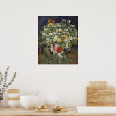 Vincent Van Gogh | Bloemkool in een Vase Poster (Keuken)