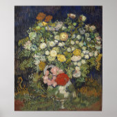 Vincent Van Gogh | Bloemkool in een Vase Poster (Voorkant)