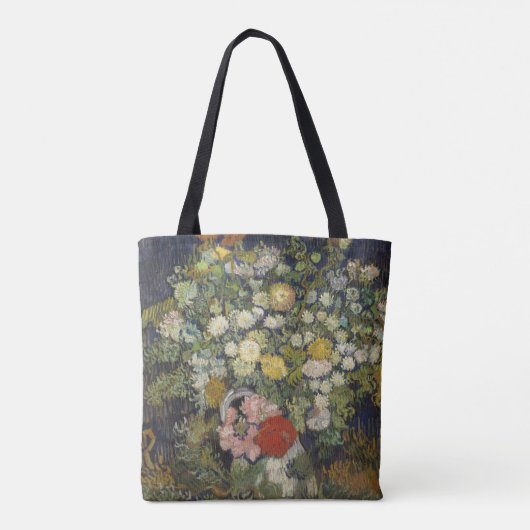 Vincent Van Gogh | Bloemkool in een Vase Tote Bag (Achterkant)