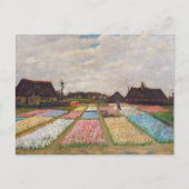 Vincent van Gogh - Bloemperken in Holland Briefkaart (Voorkant)