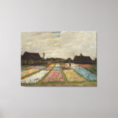 Vincent van Gogh - Bloemperken in Holland Canvas Afdruk (Voorkant)