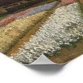 Vincent van Gogh - Bloemperken in Holland Poster (Hoek)