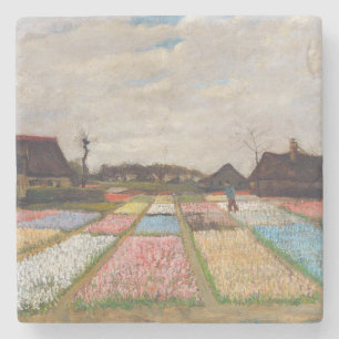 Vincent van Gogh - Bloemperken in Holland Stenen Onderzetter