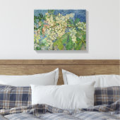 Vincent van Gogh | Blossombere kastanjetakken Canvas Afdruk (Insitu (Slaapkamer))