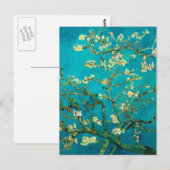 Vincent Van Gogh Blossoming Almond Tree Art Briefkaart (Voorkant / Achterkant)
